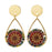 Retired - Aster Coin Earrings