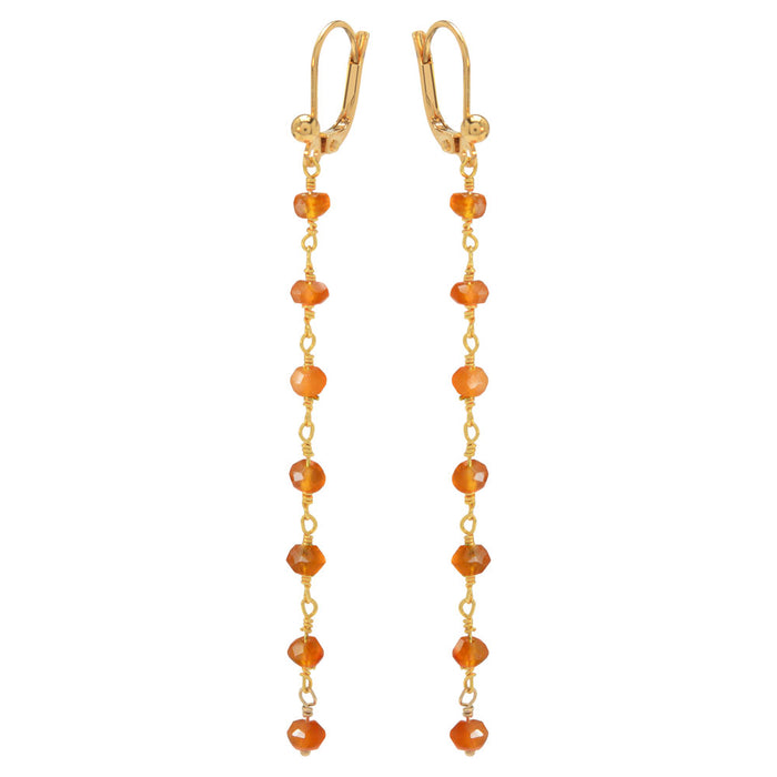 Falling Gemstone Earrings