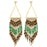 Fanned Out Fringe Earrings