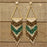 Fanned Out Fringe Earrings