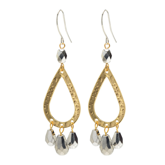 Glittering Chandelier Earrings