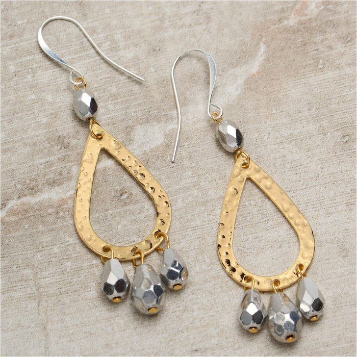Glittering Chandelier Earrings