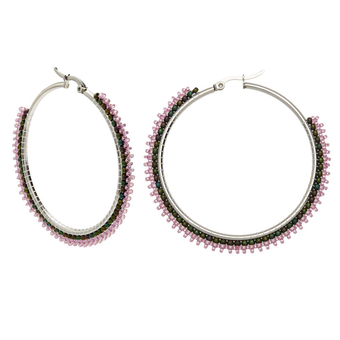 Lavender Garden Earrings