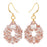 Piper Paisley Duo Earrings in Copper Splash