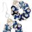Piper Paisley Duo Earrings in Jet Moon