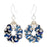 Piper Paisley Duo Earrings in Jet Moon