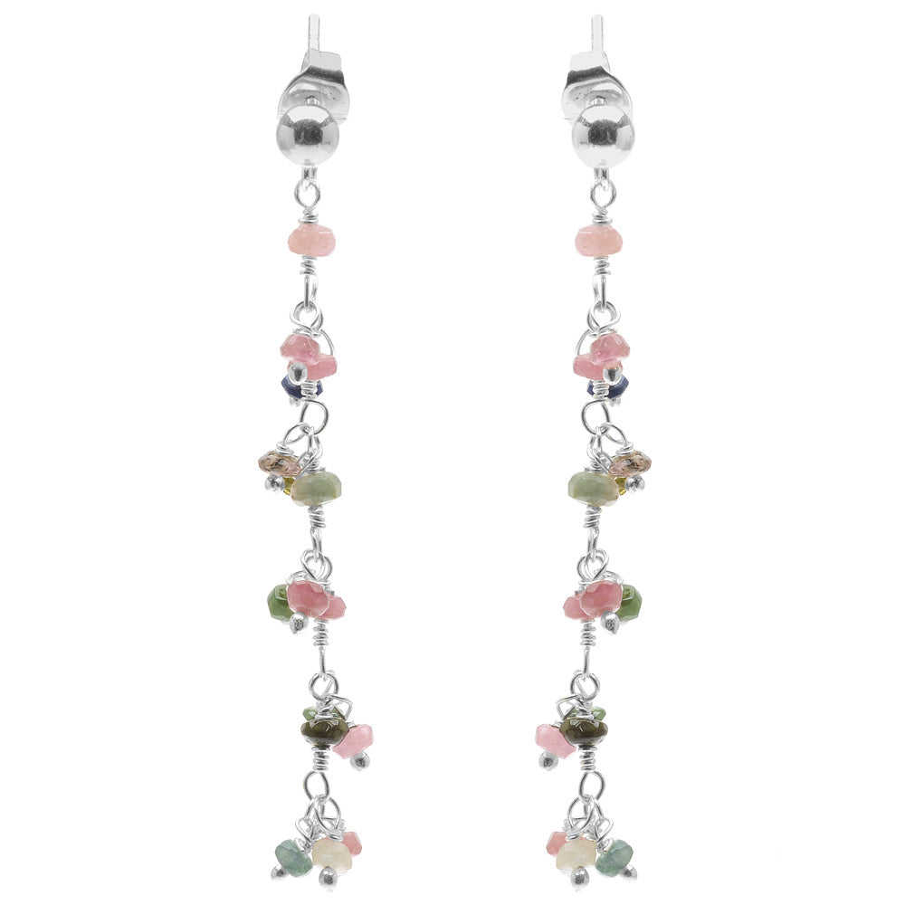 Tourmaline Silver Dream Earrings