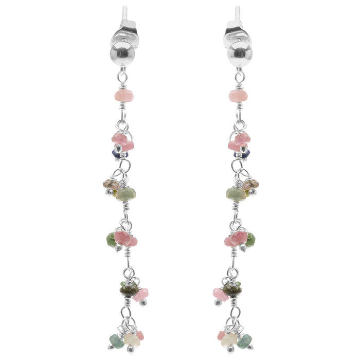 Tourmaline Silver Dream Earrings