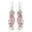 Retired - Light Rose Spiral Earrings