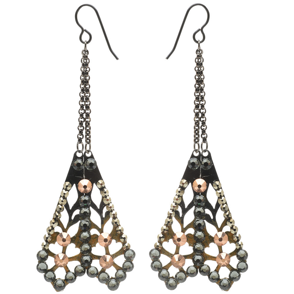 Retired - Jeweled Cicada Earrings