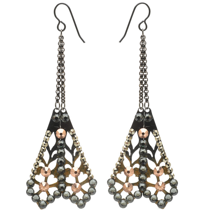 Retired - Jeweled Cicada Earrings