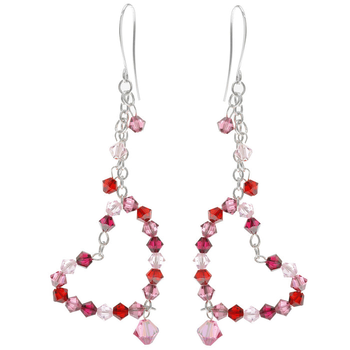 Retired - Open Heart Earrings
