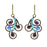 Retired - Peacock Flair Earrings