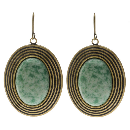 Retired - Boho Jade Earrings
