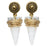 Retired - Crystal Spike Earrings