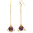 Retired - Geometric Gemstone Earrings
