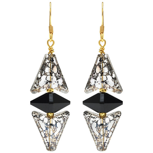 Retired - Dark Deco Earrings