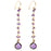 Retired -  Amethyst Haze Earrings