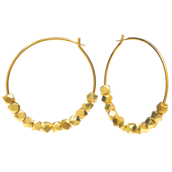 Retired - Gold Nugget Hoops