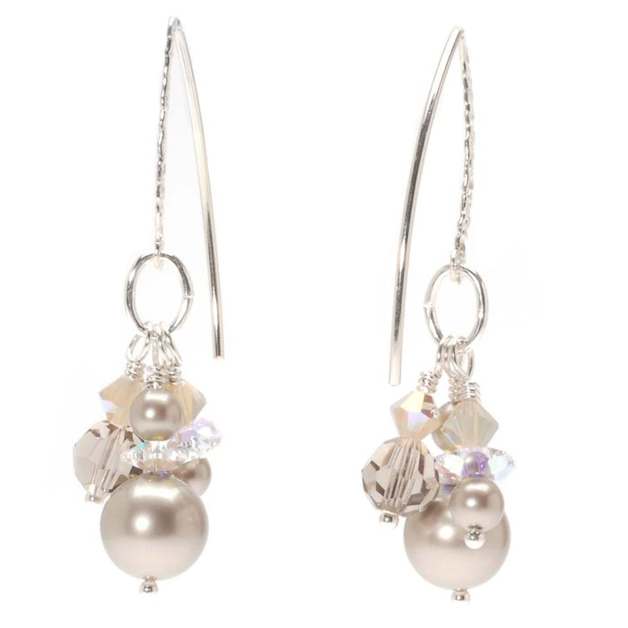 Retired - Sparkling Champagne Earrings