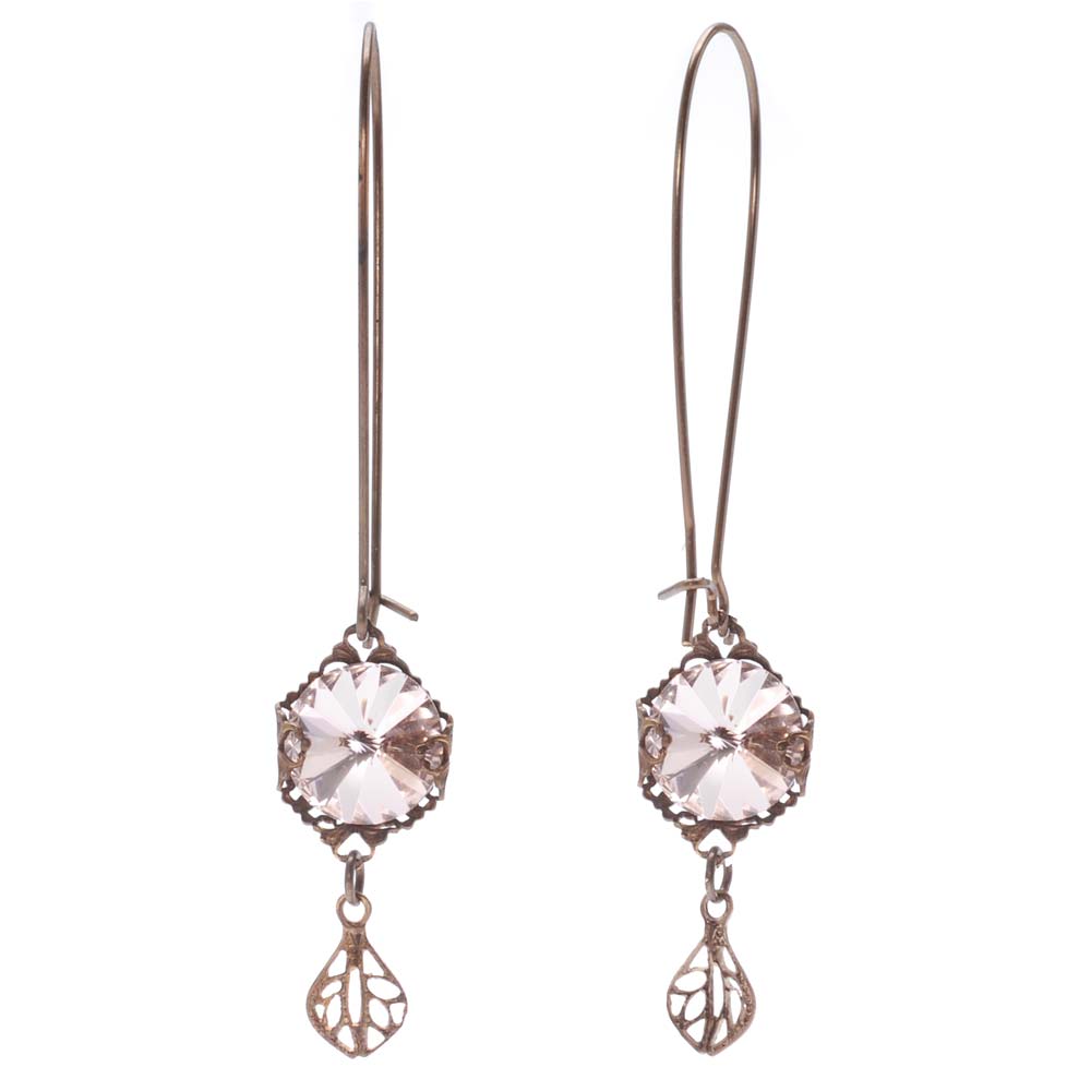 Not Just Grandma's Silk Teardrop Earrings (Reboot)