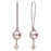 Not Just Grandma's Silk Teardrop Earrings (Reboot)