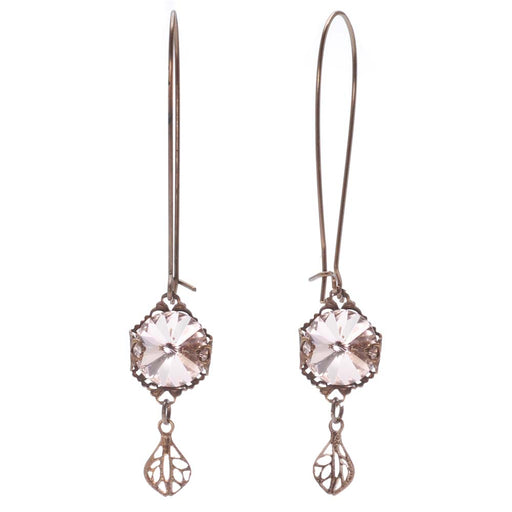Not Just Grandma's Silk Teardrop Earrings (Reboot)