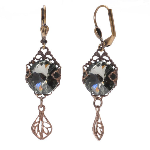 Retired - Grandma's Black Diamond Earrings