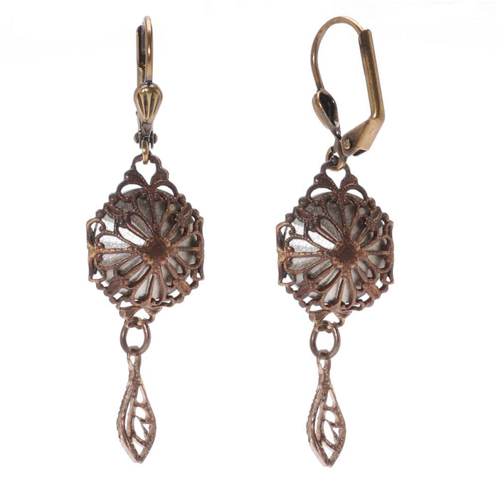 Retired - Grandma's Black Diamond Earrings