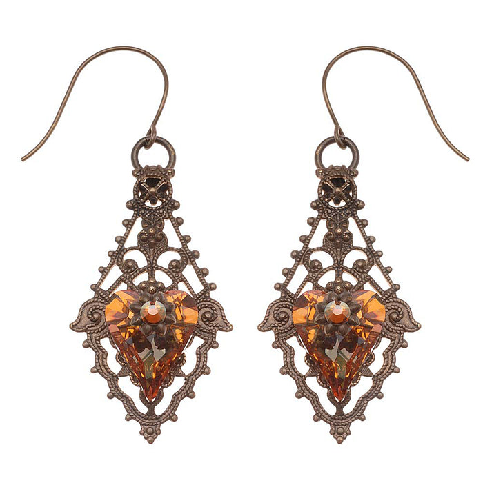Retired - Hearts Afire Earrings