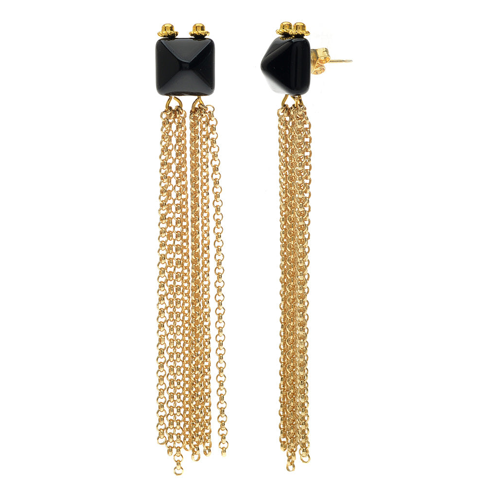 Retired - Edgy Elegance Earrings