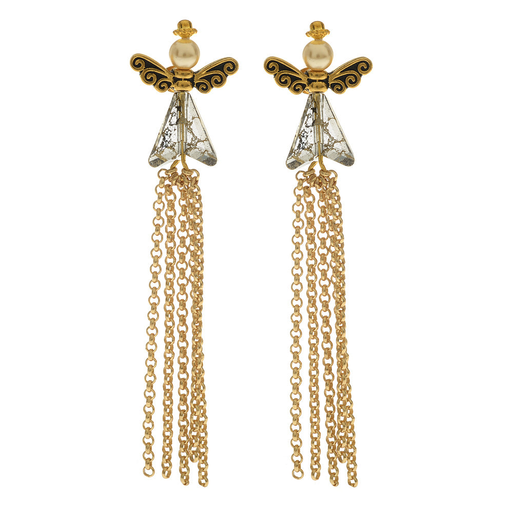 Holiday Angel Earrings (Reboot)