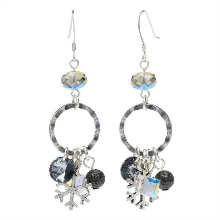 Retired - Winter Snowflake Earrings