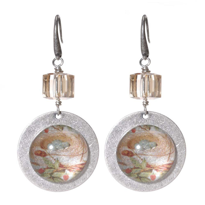 Retired - Modern Bird's Nest Earrings