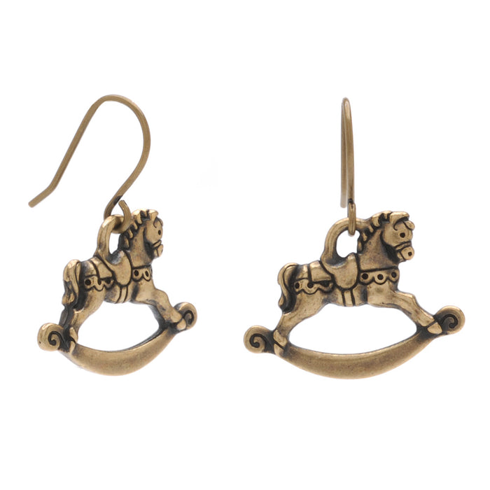 Retired - Rocking Horse Earrings
