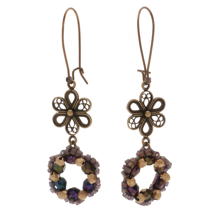 Retired - Victorian Wreath Earrings