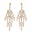 Retired - High Drama in Gold Earrings
