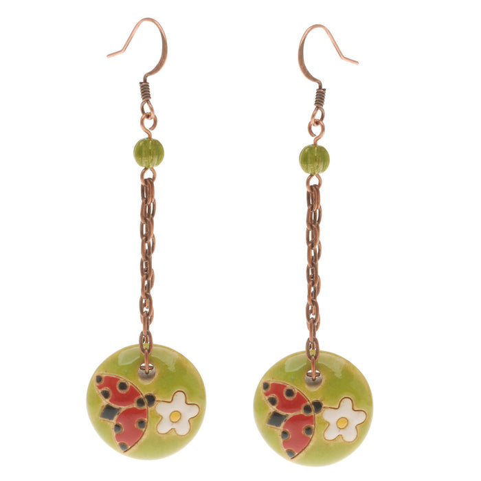 Retired - Lucky Ladybug Earrings