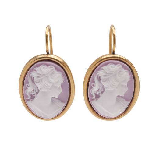 Retired - Forever Mine Cameo Earrings