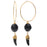Retired - Hoops With Bite Earrings