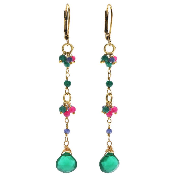 Retired - Candy Agate Earrings