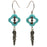 Retired - Antiqued Clover Earrings
