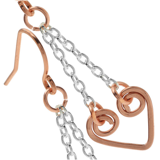 Heart Link Earrings
