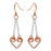 Heart Link Earrings