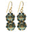 Retired - Green Sateen Earrings