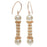 Creamrose Bride Earrings