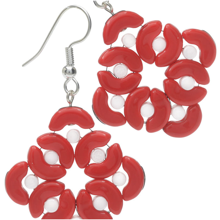 Retired - Mod Wreath Earrings