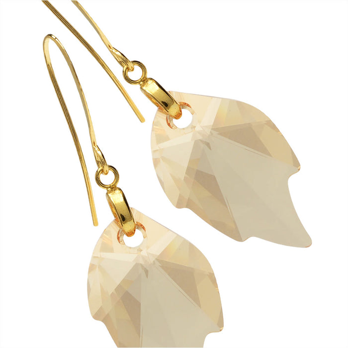 Retired - Golden Leaf Earrings