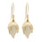 Retired - Golden Leaf Earrings