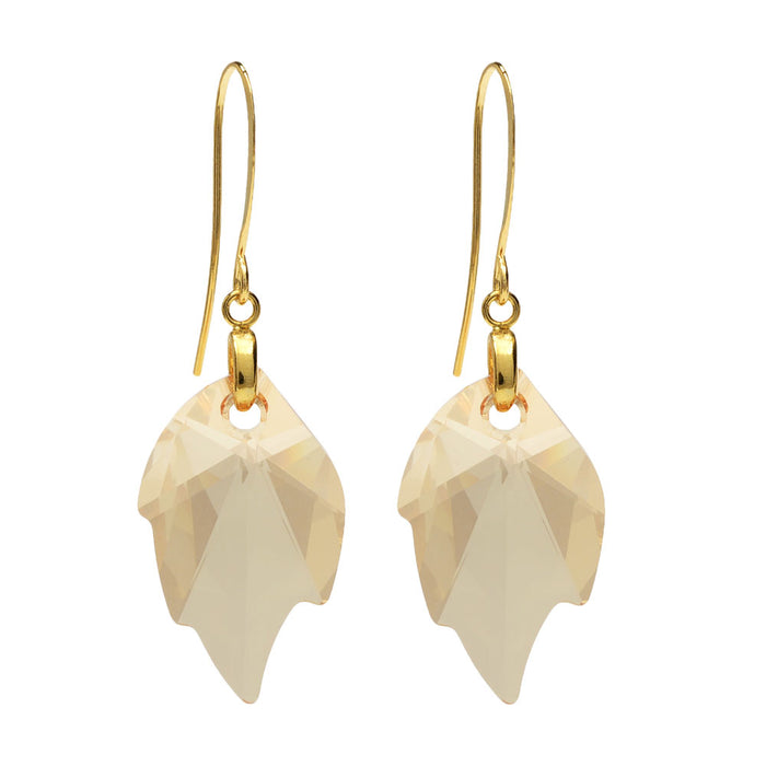 Retired - Golden Leaf Earrings
